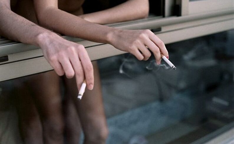 According to the law, you can smoke on the balcony of your apartment.